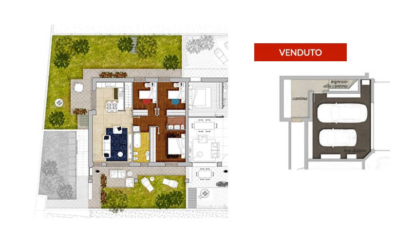 Quadrilocale A - Zerra 2 - Torre de' Roveri