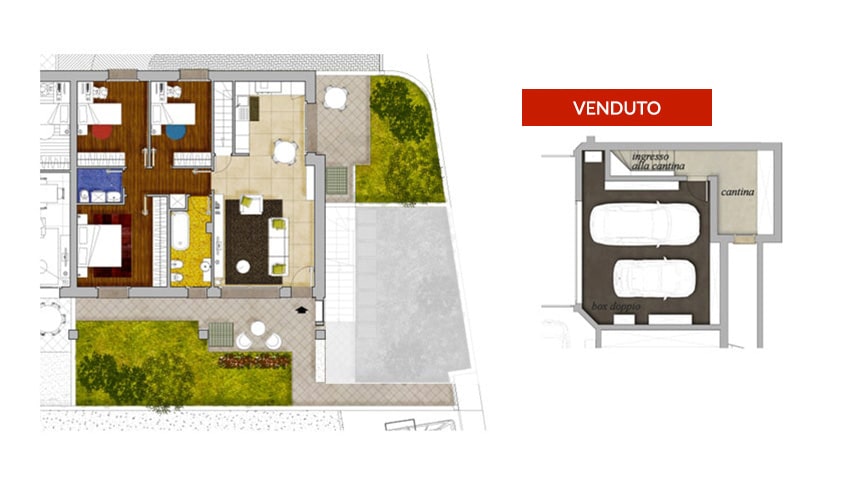 Quadrilocale D - Zerra 2 - Torre de' Roveri