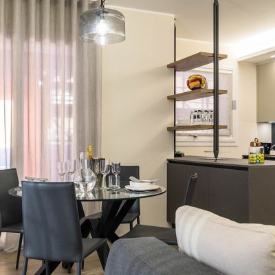 Salotto - Casa Campione di Residenza Antares di Albino