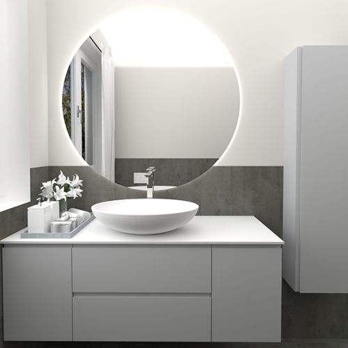 Bagno di servizio Trilocale della Residenza Antares di Albino